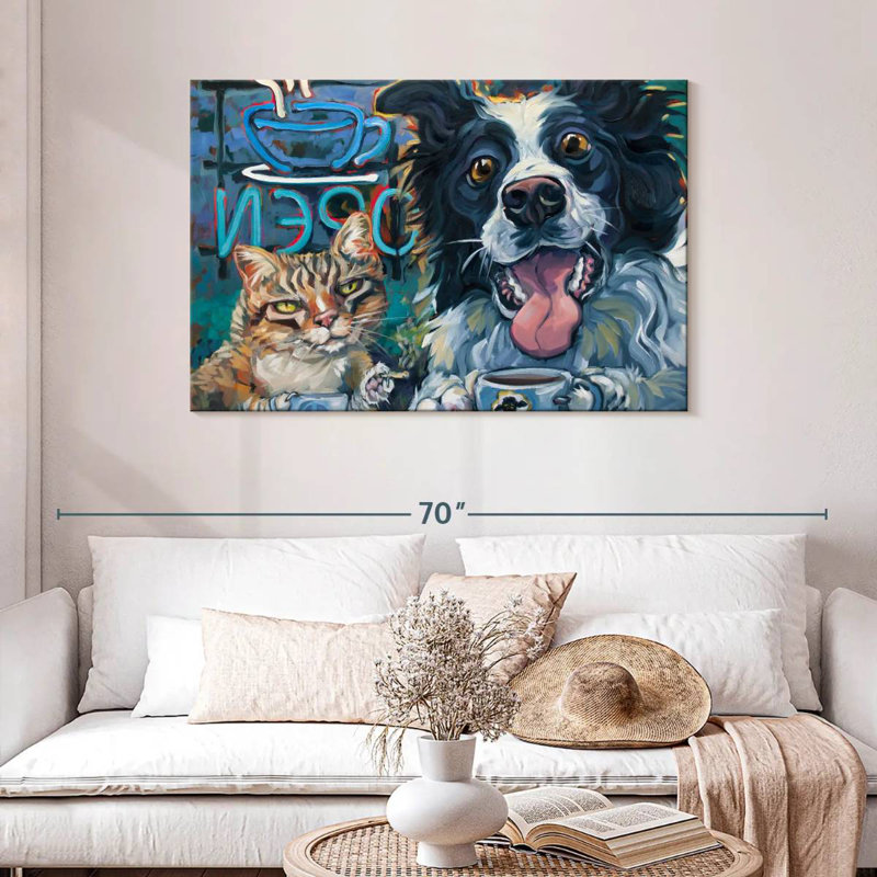 Dude Chill, 30" H x 45" W