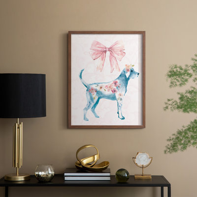 Lacy Macy Framed Print - Solid Wood