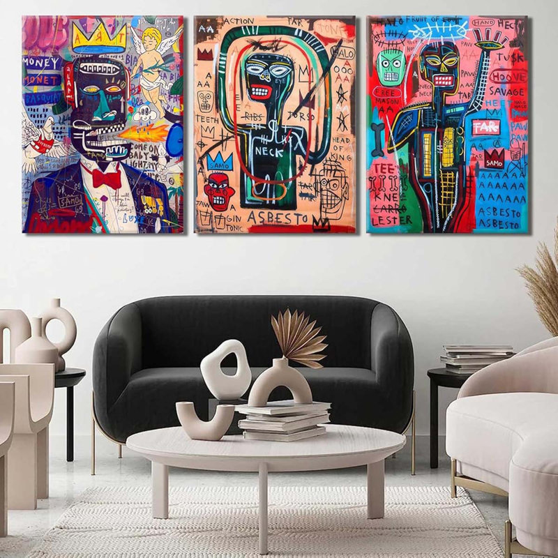 3 Piece Wrapped Canvas Print, 40 cm H x 30 cm W