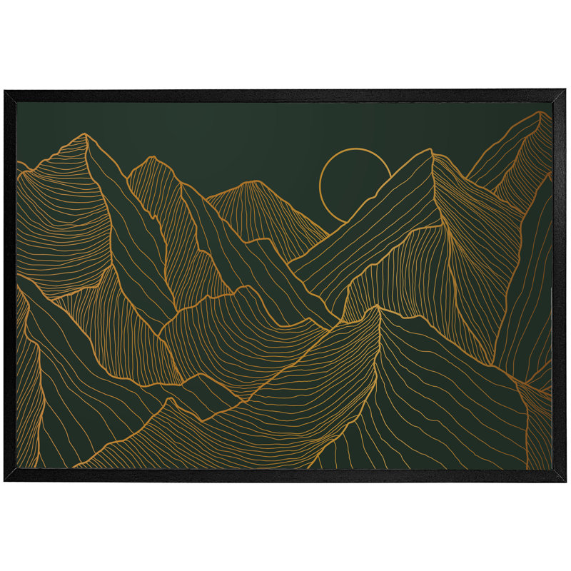 Crosbyton Single Picture Frame Print, Black Framed, 76cm H x 114cm W x 4cm D