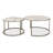 2 - Piece Marble Top Living Room Table Set