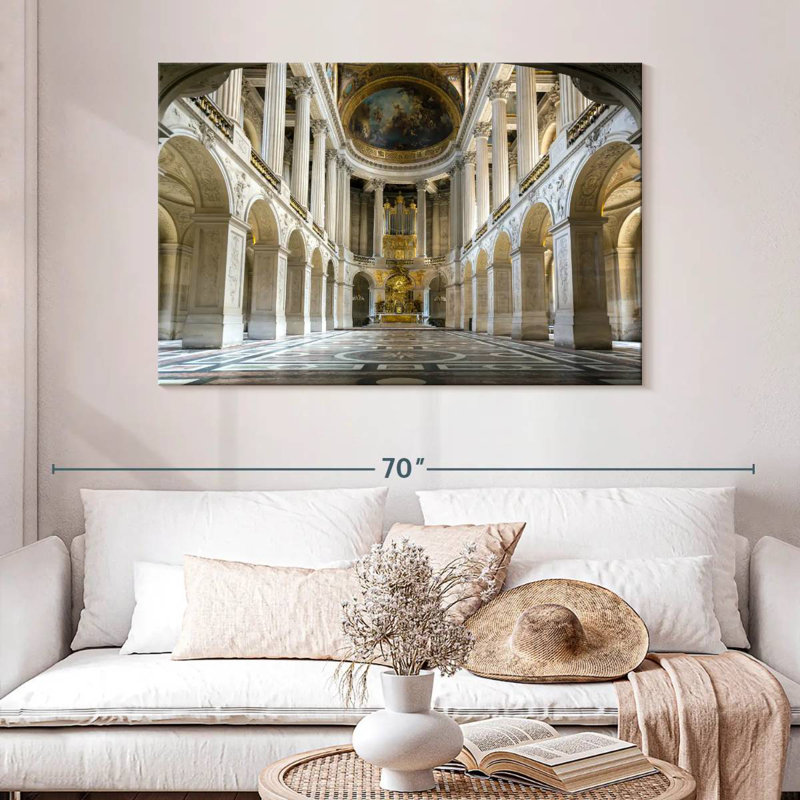 Versailles Interior, 32" H x 48" W