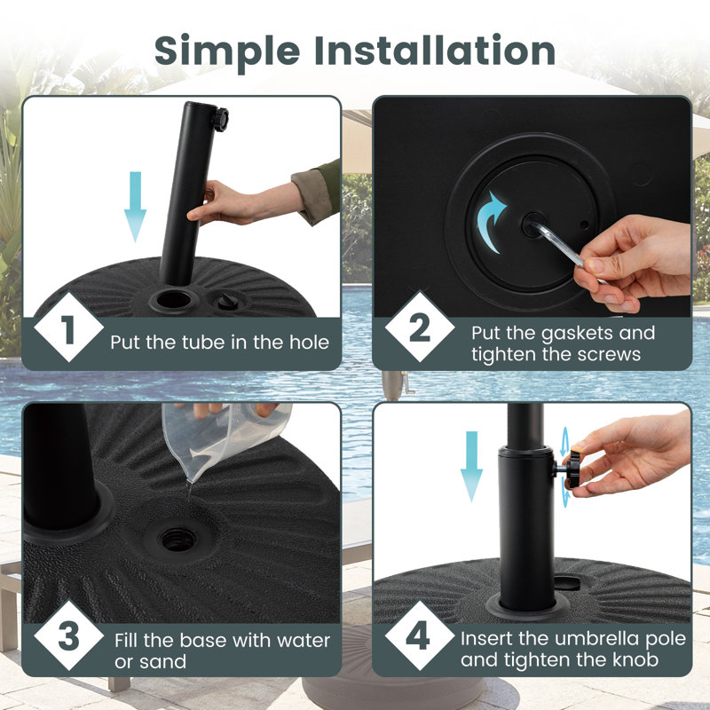 2kg Umbrella Base