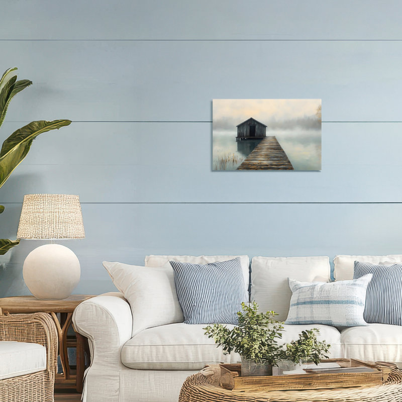 «Lakeside Boathouse Dock», conception par LSR Creative Studio, H 16 po x l 24 po