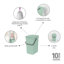 Brabantia Sort & Go 25 Litre Rubbish Bin-126074763