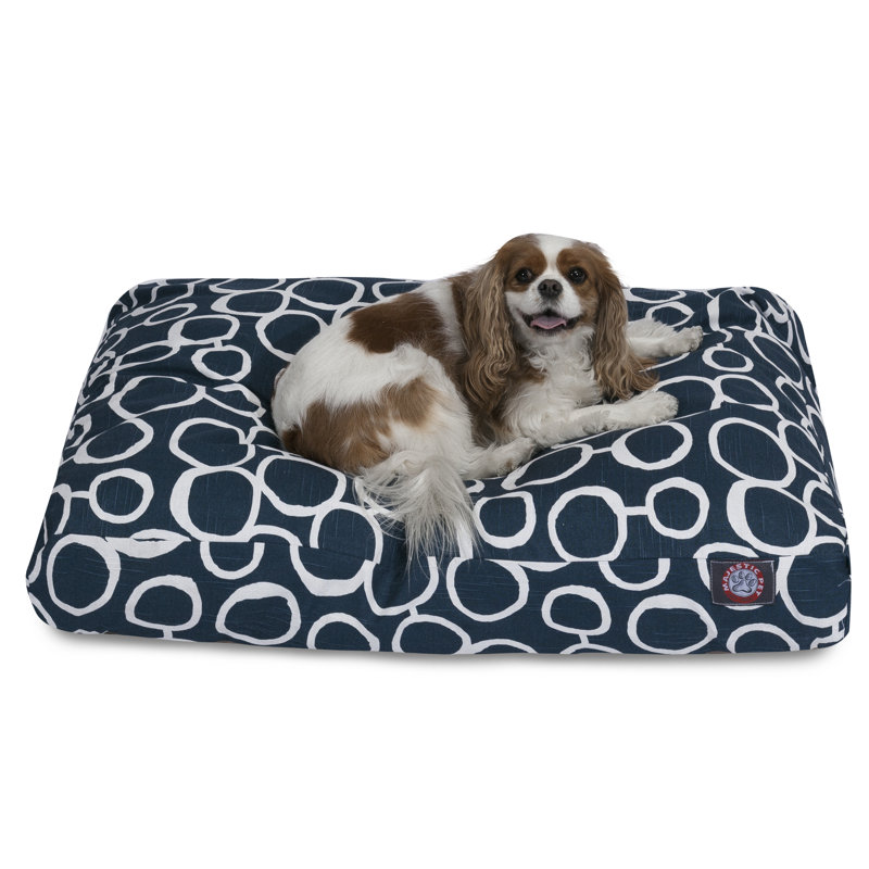 Coussin Fusion Orthopedic, Bleu marine, Petit (l 20 po x P 27 po x H 4 po) ;