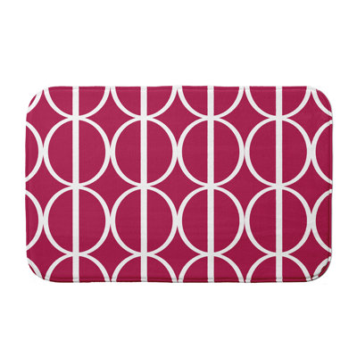 Tapis de bain ovale Go Round Lemmon