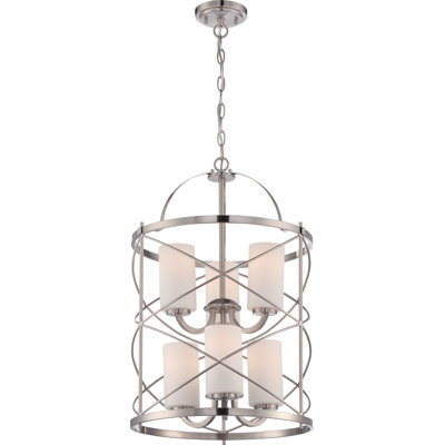 Lustre géométrique à 6 lumières Gaen