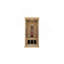 Cabine de sauna compacte individuelle en bois de pruche