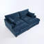 Canapé-lit rembourré en chenille-2004399046