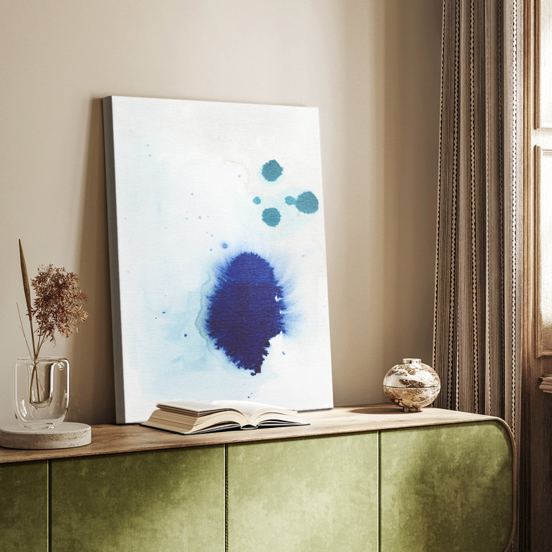 Spare Blue I - galerie sur mesure, H 48 po x l 32 po
