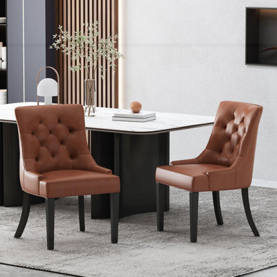 Chaises de salle à manger rembourrées Modern