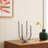 Bianca 15.3'' H Stainless Steel Tabletop Candelabra