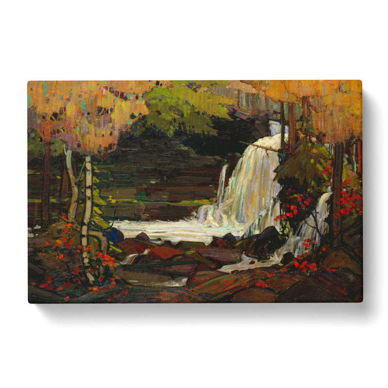 Woodland Waterfall by Tom Thomson - Wrapped Canvas, 40cm H x 60cm W x 3cm D