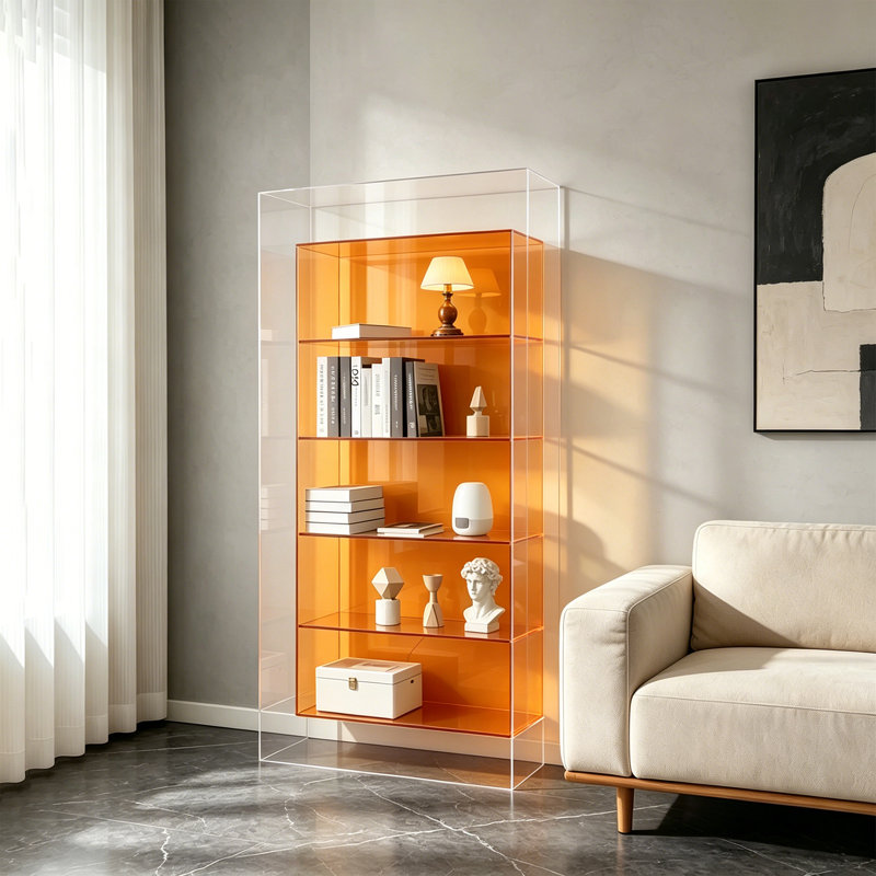 Mckinnon, Orange/Clear