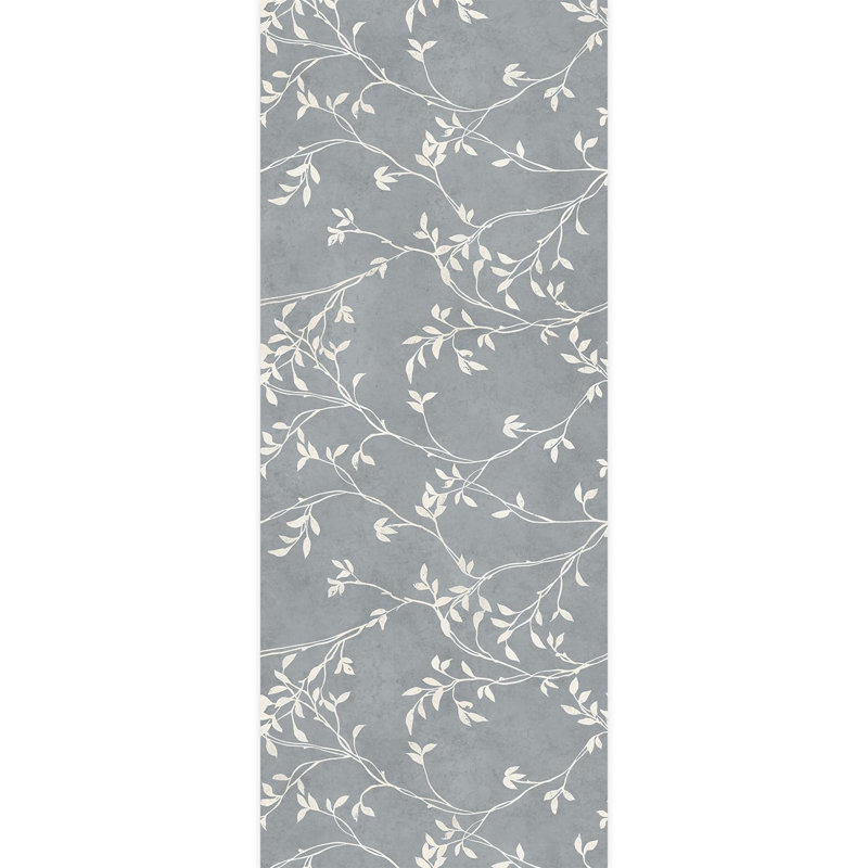 Bordure florale pelez et collez, L 120 po x l 48 po
