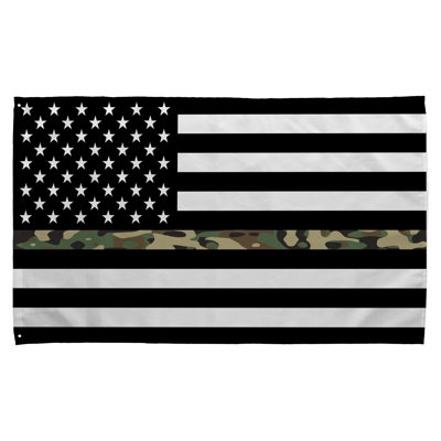 Drapeau américain Thin Camo Line — Drapeau