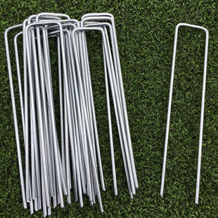 12'' H x 5'' W Silver Metal Fencing Kits