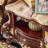 European-style Solid Wood Carved Coffee Table. Coffee Table