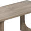 Table de salle à manger rectangulaire de style campagnard 70,86 po Driss avec base en bois pour 6 à 8 personnes