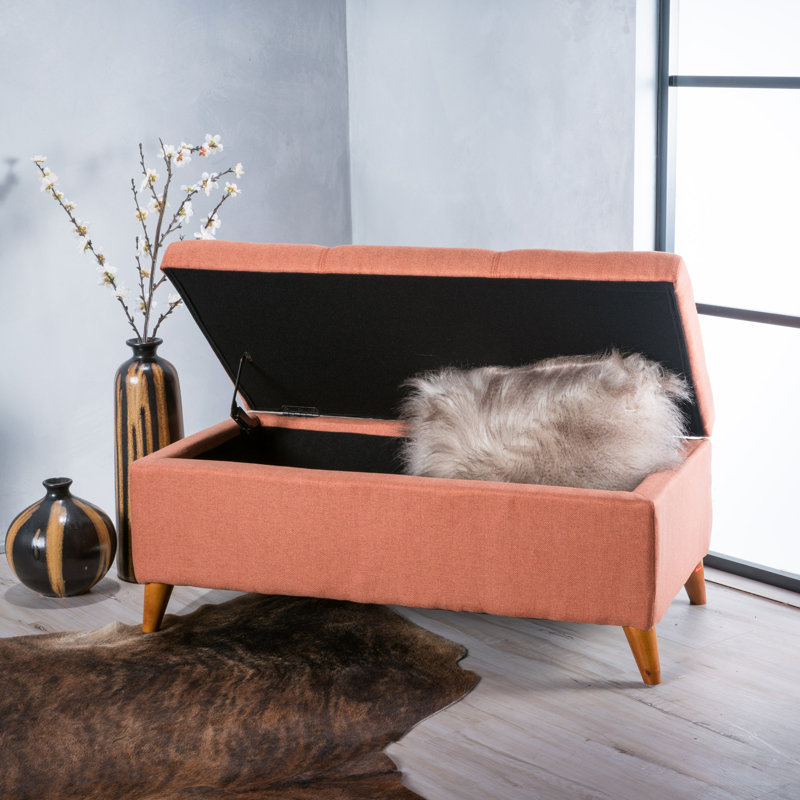 Autre modèle de repose-pieds avec rangement, banc d'entrée multifonctionnel, banc de chambre à coucher