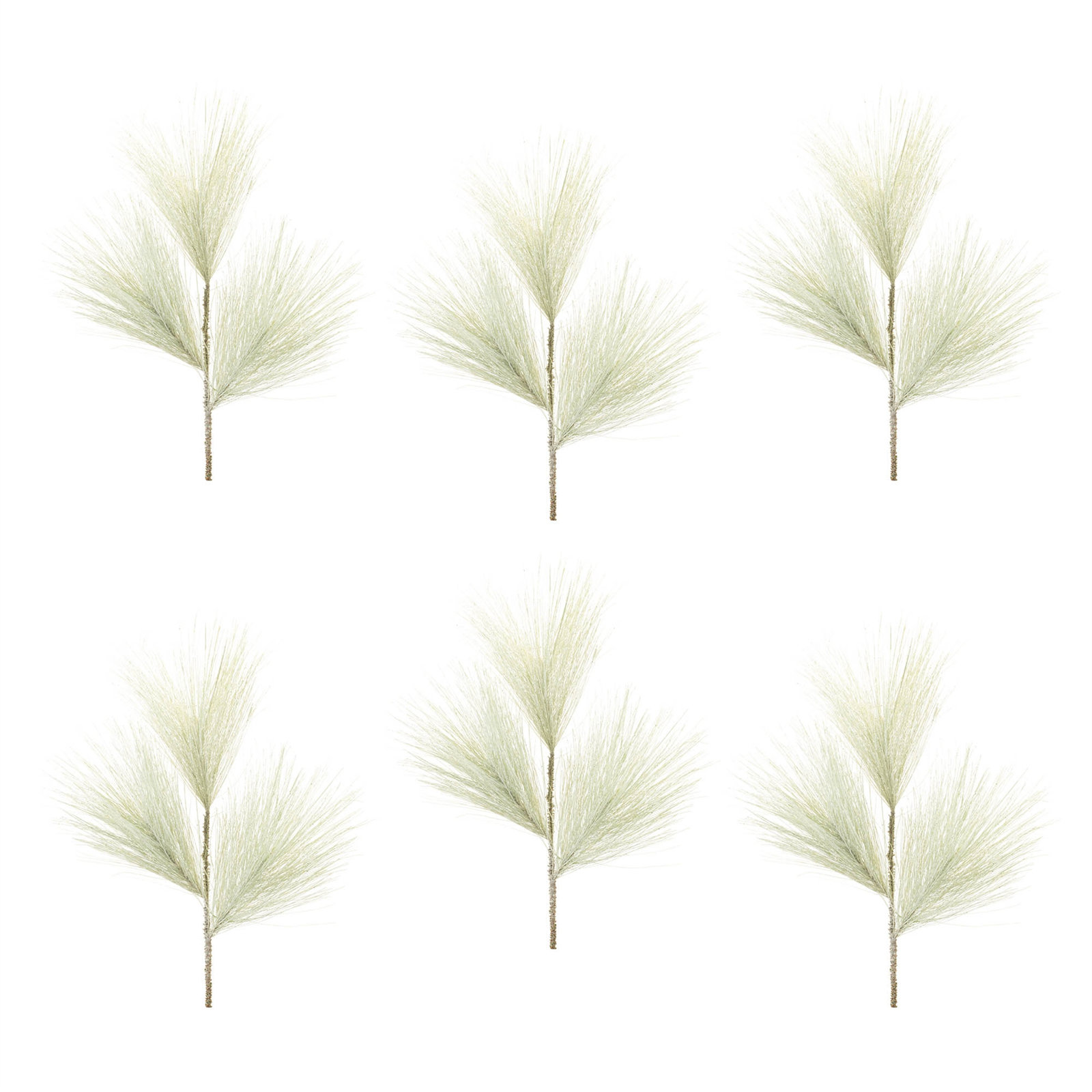 Long Needle Pine Spray (Set of 6)