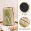 Porte-ustensiles en marbre vert Onyx