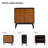 Kuriko 32" Tall 2-Solid Wood Door Accent Cabinet with Adjustable Shelves-1495802455