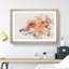 Profile of a Red Fox - Framed Print-56892271-56892267