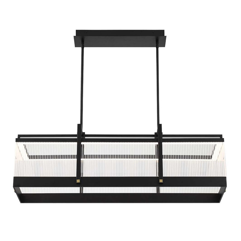 Lustre noir 1 lumière Sally