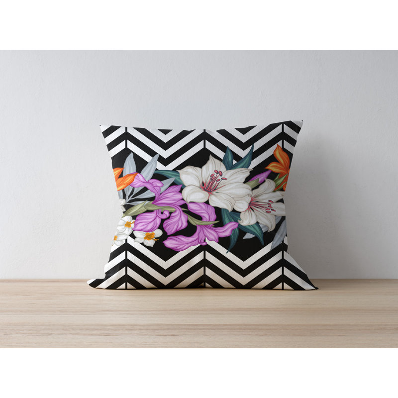 Decorative Cushion Cover, 50% Polyester / 50% Cotton, 16.9 x 16.9 Inches | Digital Print Design, Machine Washable at 86°F | Perfect for Home Decor, Living Room, and Bedroom Accent, Soft and Durable Fabric
