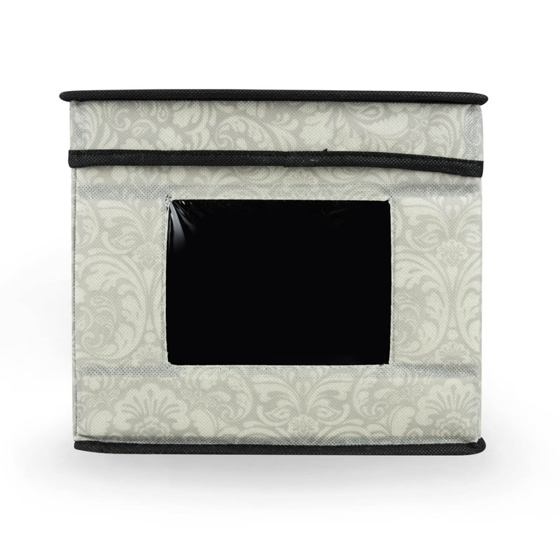 Fabric with Felt Dividers Included, 8" H x 9" W x 9" D
