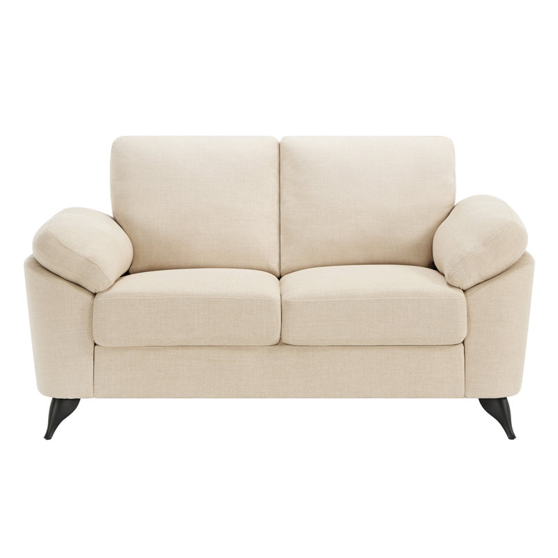 Sabita 5 Seater Linen Sofa, Beige