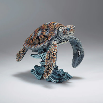 Figurine de tortue de mer EDGE Sculpture H 4,7 po