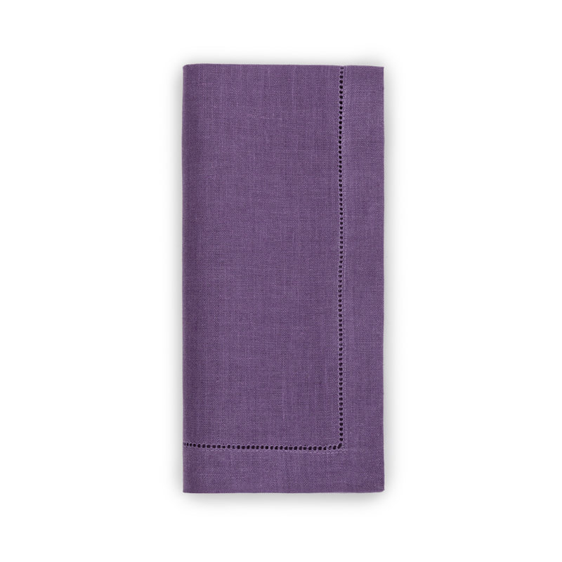 Festival Linen Square Napkins, Grape