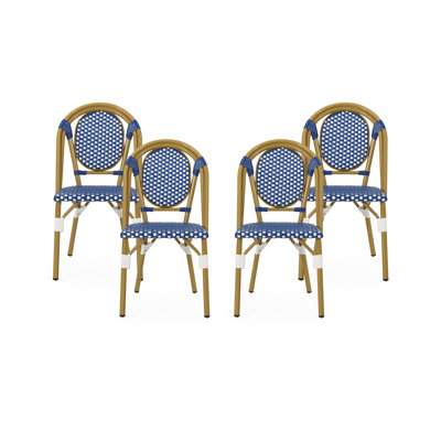 Chaises d'appoint pour l'extérieur (ensemble de 4)