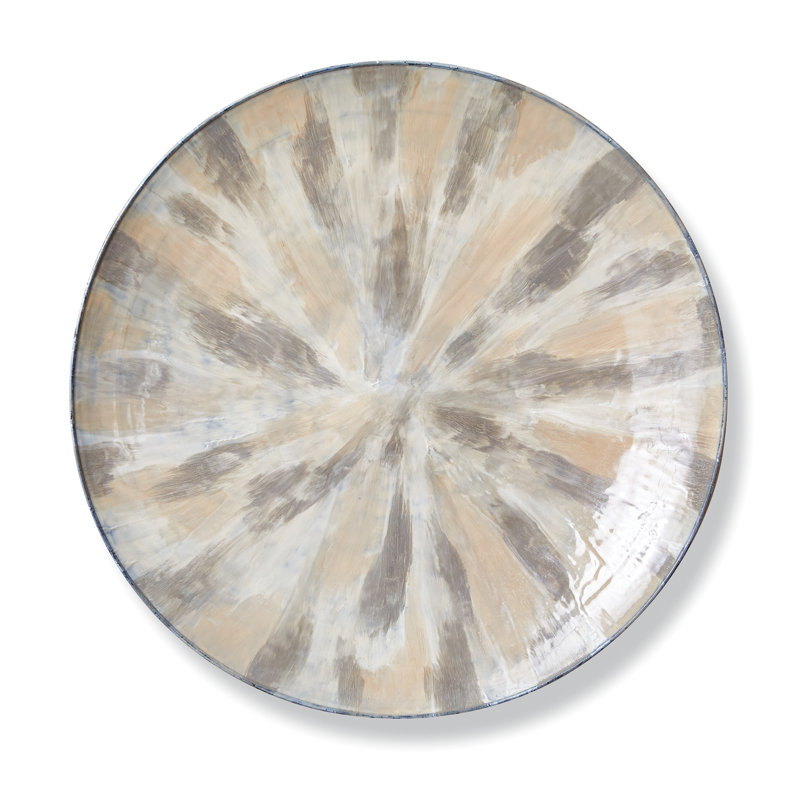 Almeta Metal Decorative Plate