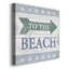 «Beach Sign VII», reproduction sur toile tendue-850460525