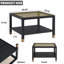 Table basse en verre avec rangement-1527562683