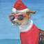 Santa On The Water by Eyre Tarney - Wrapped Canvas Painting-1495569441