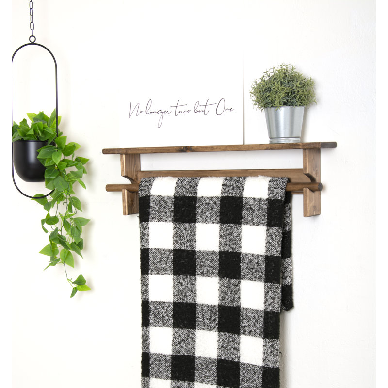 Quilt Rack, Light Brown