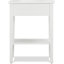 Table d'appoint à 1 tiroir en bois massif Sloan ClickDecor Sloan