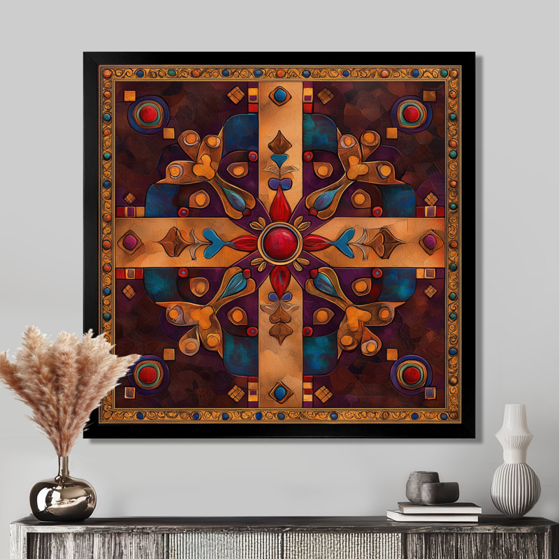 Timeless Light of Christianity III - Christianity, impression d'art mural, H 16 po x l 16 po, Noir