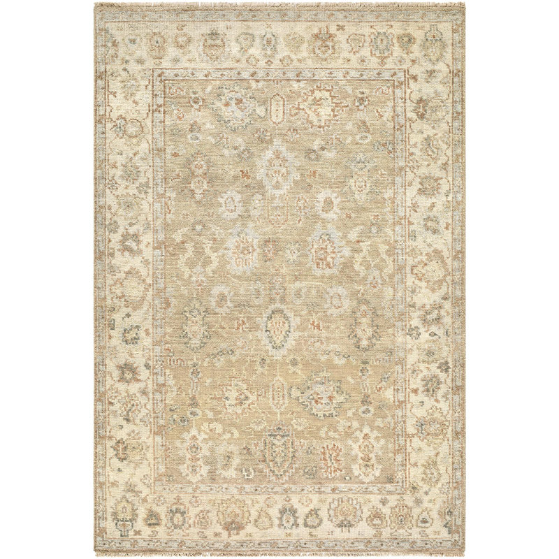 Biscayne Hand Knotted Area Rug, Rectangle 2' x 3'