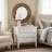 4-Drawer Storage Nightstand-1391655408