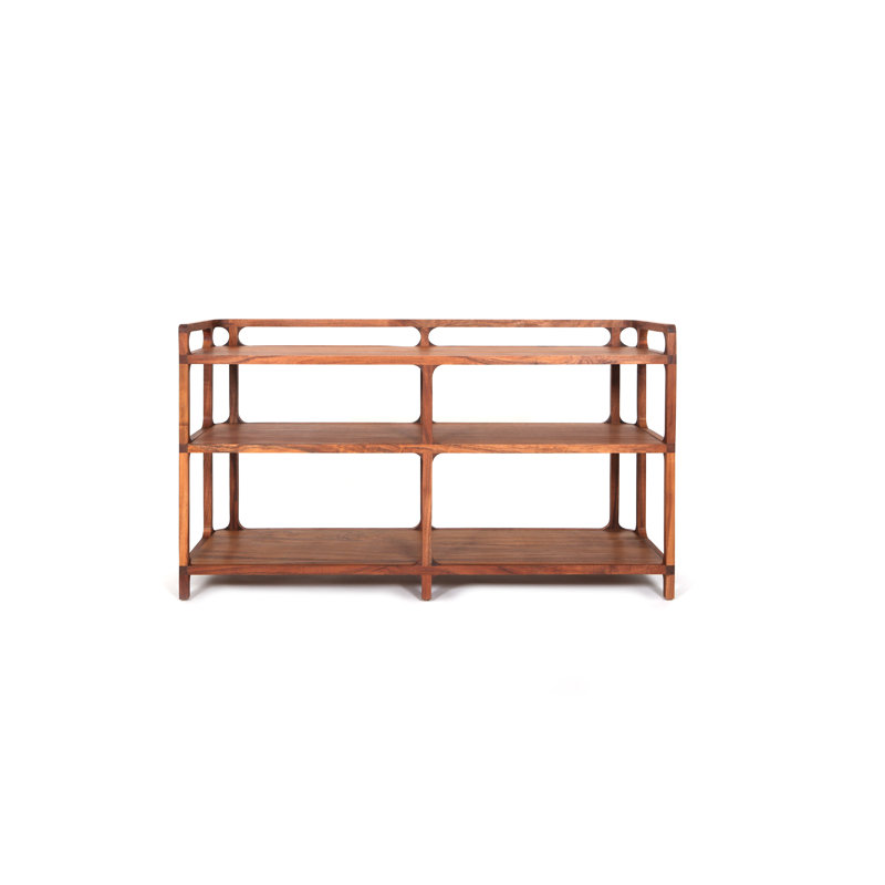 Pirwi 67'' Solid Wood Console Table, Tzalam