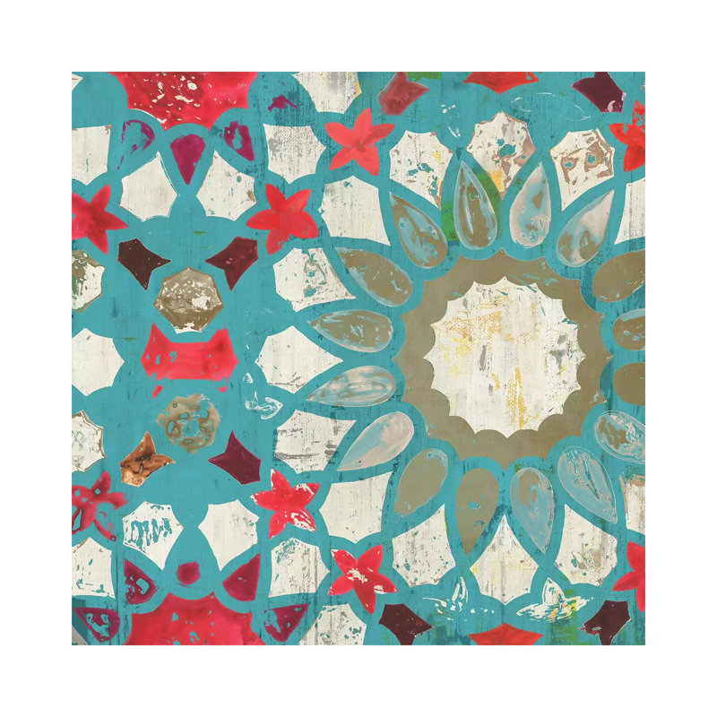 Folky II by Aimee Wilson - Wrapped Canvas Print, 30.48 cm H x 30.48 cm W