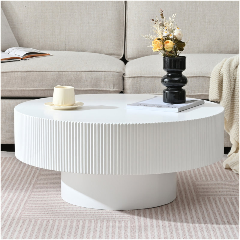 Table basse élégante Elegant Easy, Blanc
