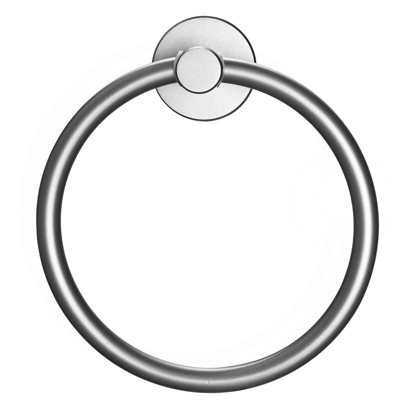 Anneau à serviette gris pistolet