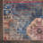 Machine Washable Southwestern Blue/Red Area Rug-1536346717